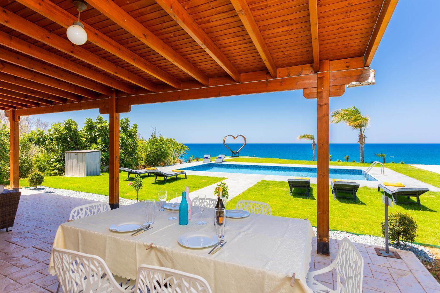 Villa Beach Heaven Pomos Esterno foto