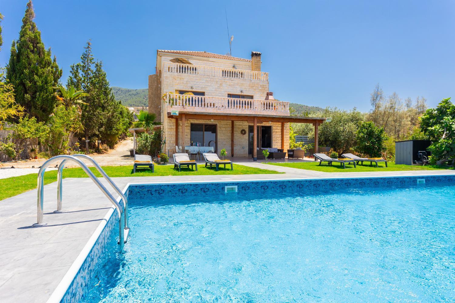 Villa Beach Heaven Pomos Esterno foto