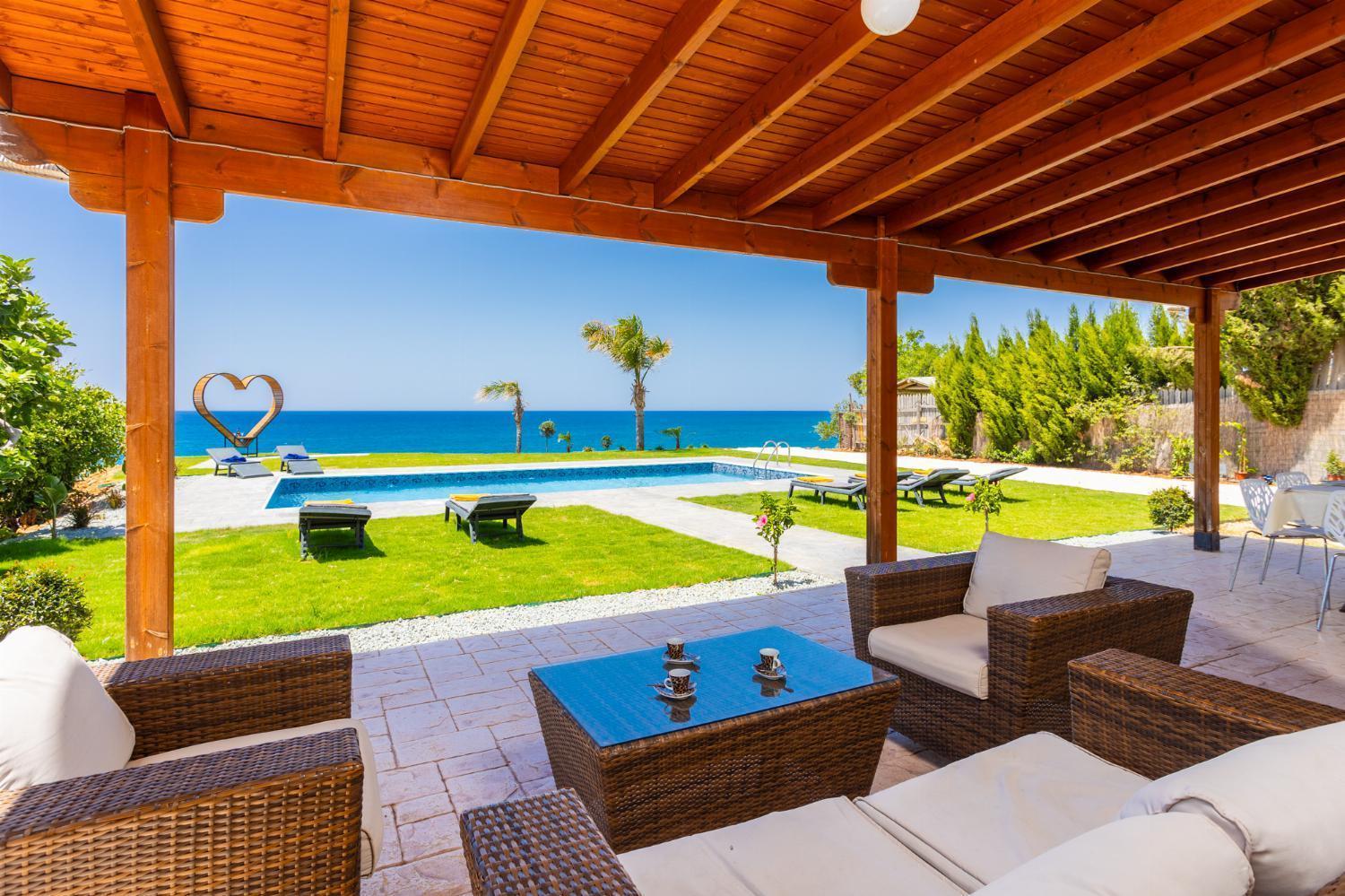 Villa Beach Heaven Pomos Esterno foto