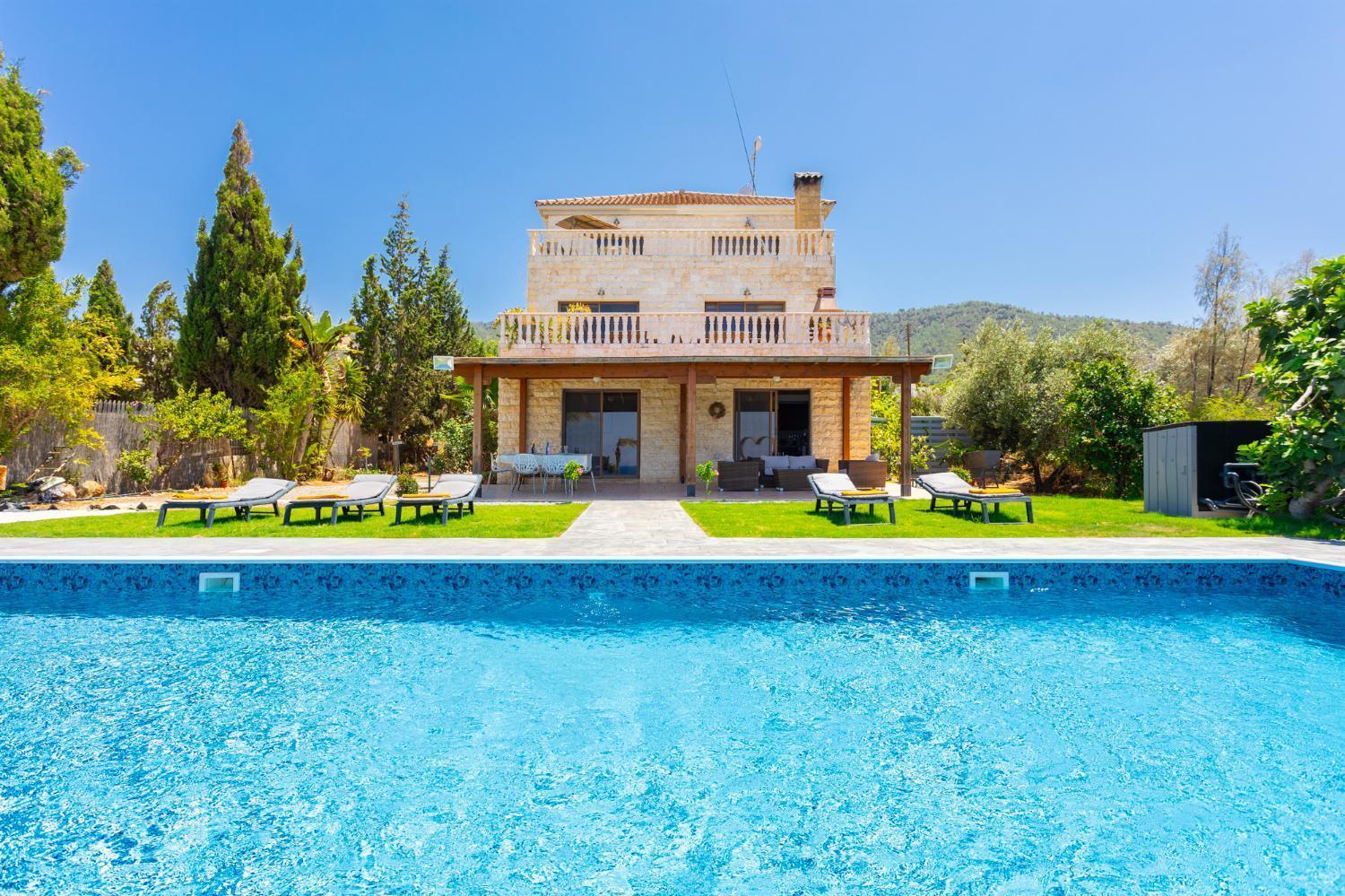 Villa Beach Heaven Pomos Esterno foto